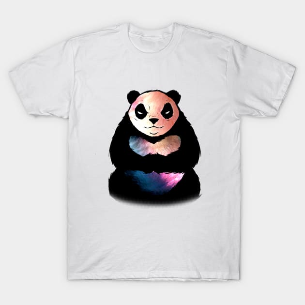 Cherry Panda T-Shirt by willohbe